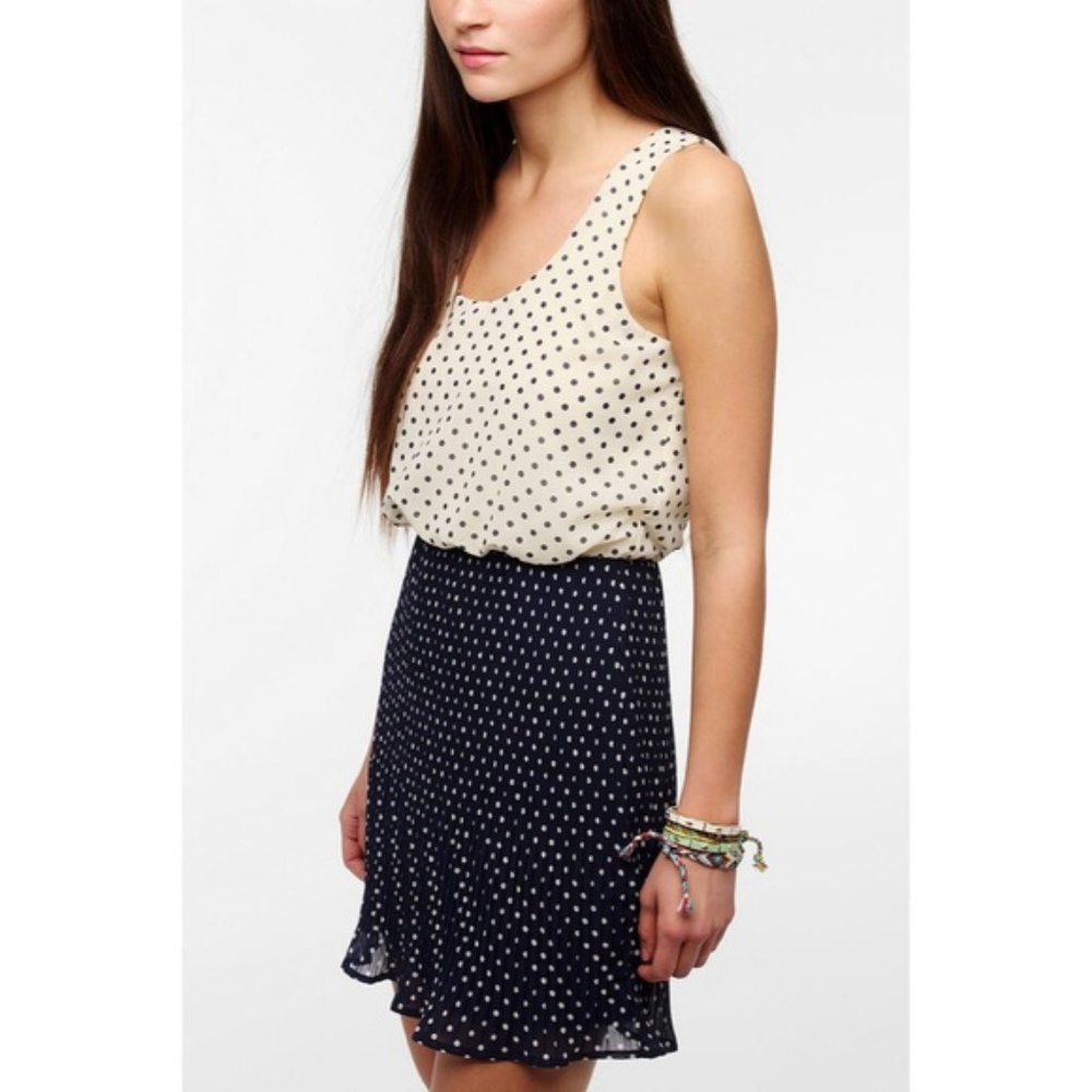 UO Pins and Needles Polka Dot Dress